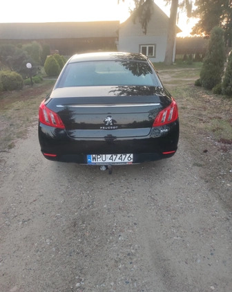 Peugeot 508 cena 36500 przebieg: 214000, rok produkcji 2014 z Dukla małe 46